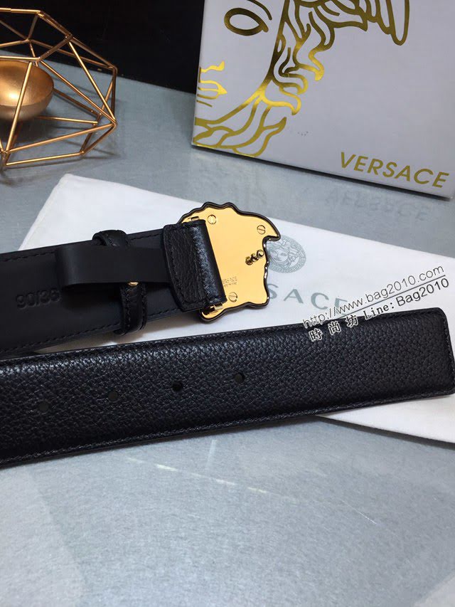 VERSVE高端男士皮帶 範思哲Versace美杜莎頭像皮帶  jjp2090